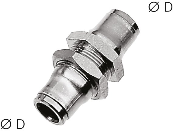 Schott-Steckanschluss 12mm, Baureihe Edelstahl