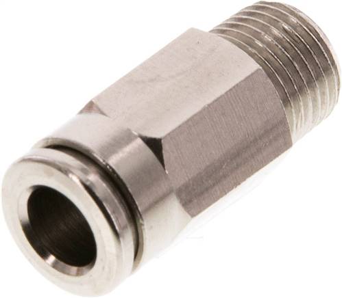 Gerader Steckanschluss R 1/8"-6mm, IQS-MSV (Hochtemperatur), Dichtung FKM