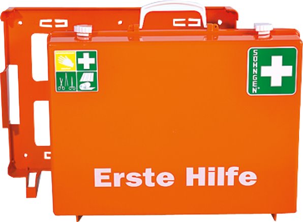 Erste Hilfe-Koffer, DIN 13157 (klein), "Quick CD"