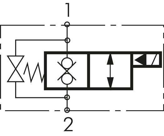 2/2-Wege Ventil, stromlos geschlossen (NC), beidseitig 12V=, 3/8", bis 250 bar (Aluminium)