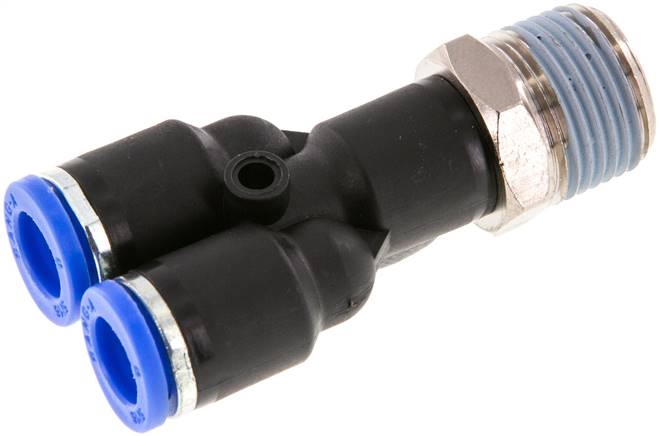 Y-Steckanschluss R 3/8"-8mm, IQS-Standard