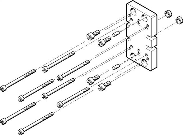 FESTO HAPG-76 (537170) Adapterbausatz