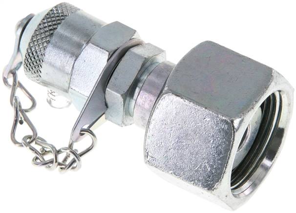Messanschluss M16x2, 16 S-Dichtkegel, Stahl verzinkt