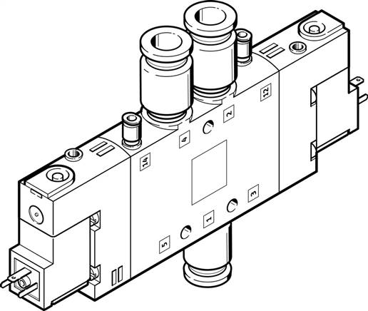 FESTO CPE18-M3H-5JS-QS-10 (163807) Magnetventil