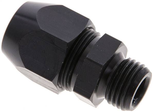 Gerade Verschraubung G 1/4"-12x6mm, Aluminium