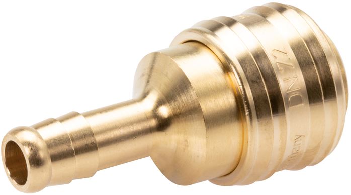Schnellkupplung (NW7,2) 6 (1/4")mm Schlauch, Messing