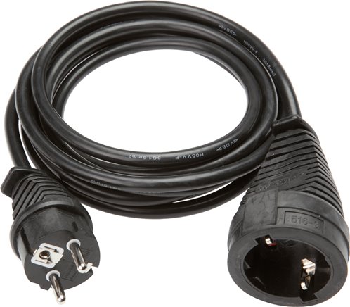 Verlängerungskabel (innen), 3m, weiß