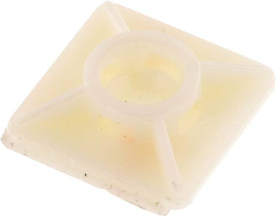 Klebesockel für Kabelbinder (3,6mm)