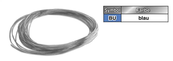 SMC TU1208BU-100 SMC Polyurethan-Schlauch, blau