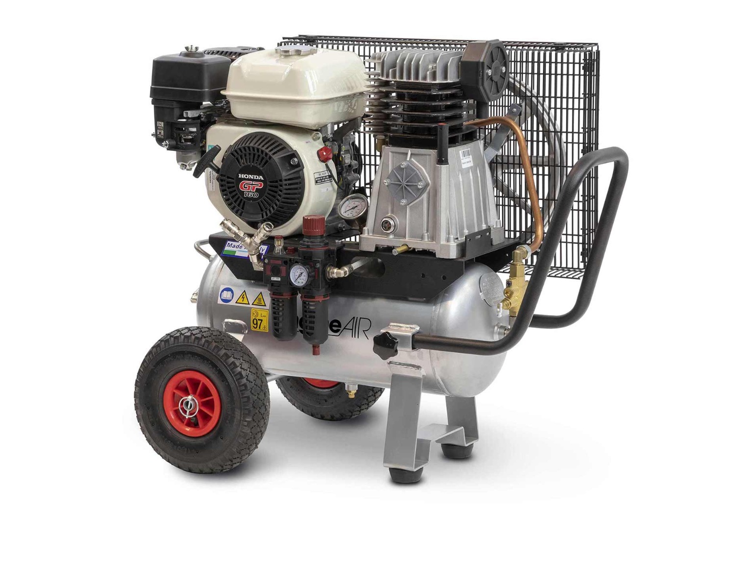 Kolbenkompressor mit Benzinmotor Typ engineAIR 5/24