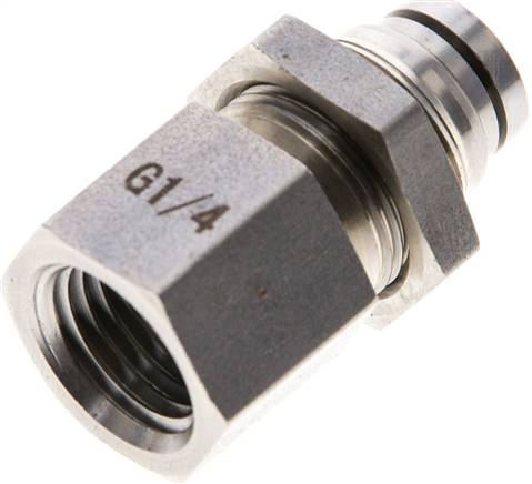 Schott-Steckanschluss mit IG. G 1/4"-6mm, IQS-ES LE