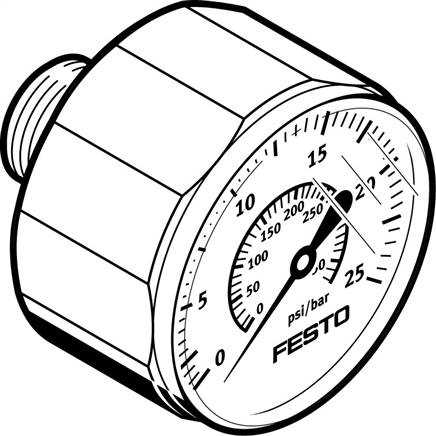 FESTO MA-27-25-R1/8 (541734) Manometer