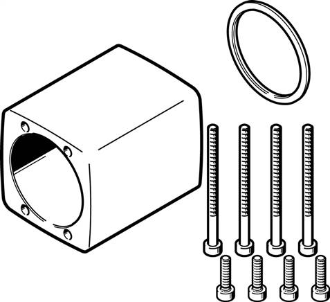 FESTO EAMK-A-D32-35A-40P (2207509) Kupplungsgehäuse
