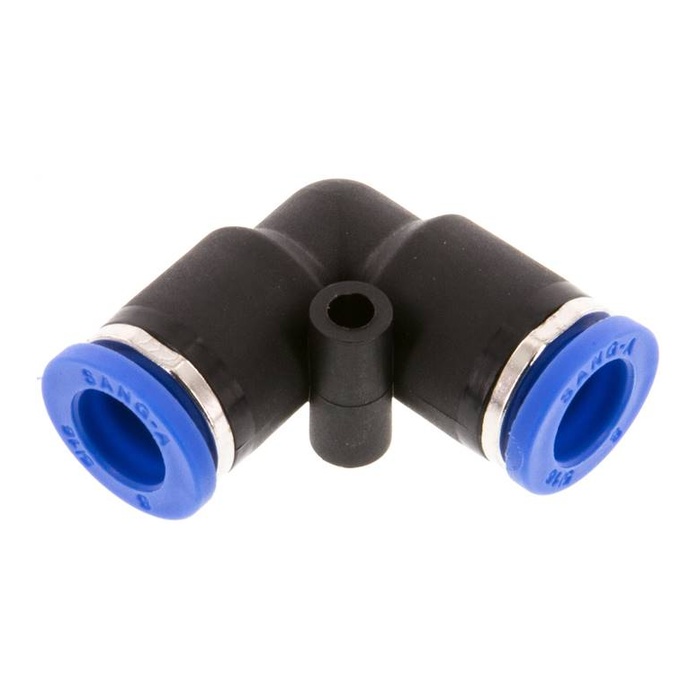 Collegamento a spina angolare 8 mm, standard IQS