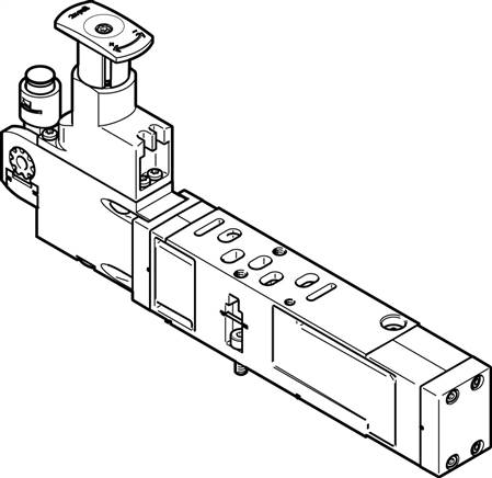 FESTO VABF-S4-1-R2C2-C-10 (540162) Reglerplatte