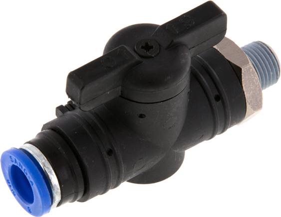 Absperrhahn R 1/8"-8mm, IQS-Standard