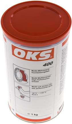 OKS 400 - MoS2-Hochleistungsfett, 1 kg Dose