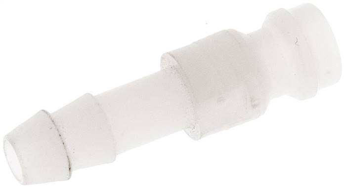 Kupplungsstecker (NW5) 6 (1/4")mm Schlauch, PVDF