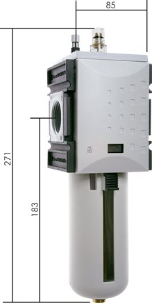 FUTURA Nebelöler, G 3/4", Baureihe 4