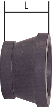 Ersatzdichtung Sandstrahlkupplung 25,0x44,0x27,0mm