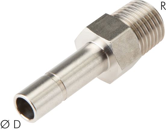 Einschraubtülle R 1/4"-6mm Stecknippel, IQS-ES LE