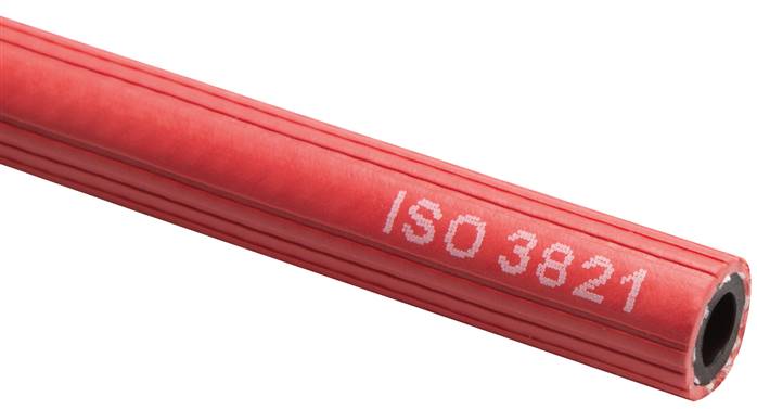 Acetylen-Schlauch DIN EN ISO 3821 (DIN8541/EN559) 6x3,5mm