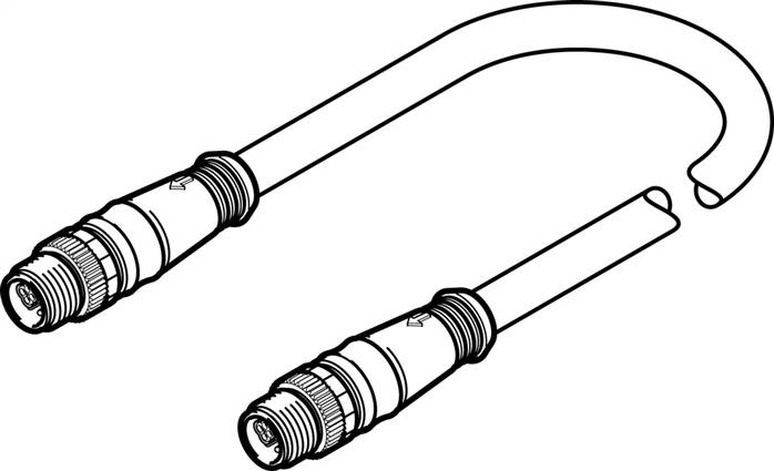 FESTO NEBC-F12G8-KH-1-N-S-F12G8 (564191) Verbindungsleitung