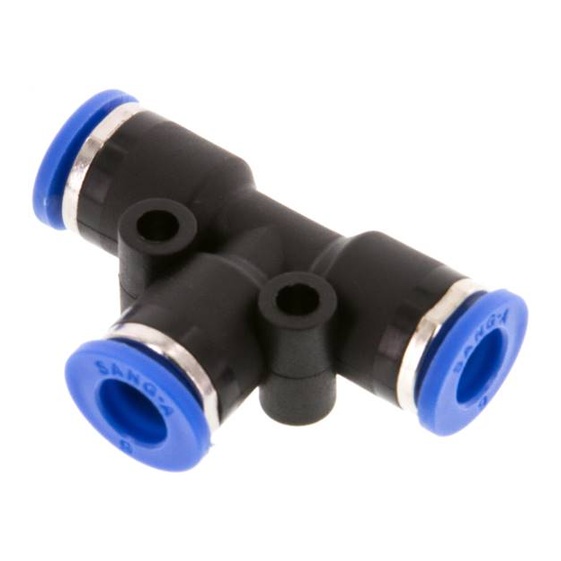 Connettore a T 6mm-6mm, standard IQS