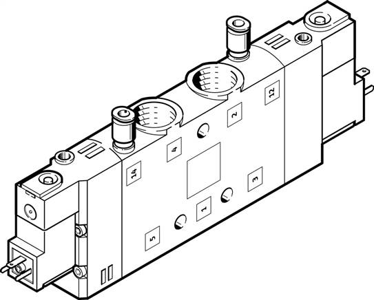 FESTO CPE24-M3H-5JS-3/8 (163839) Magnetventil