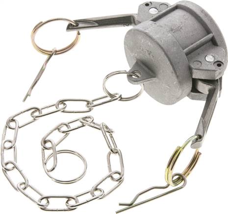Kamlock-Verschlusskappe (DC) 1-1/4", Aluminium