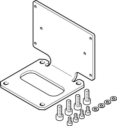 FESTO HMVW-SPC-2 (566881) Befestigungsbausatz