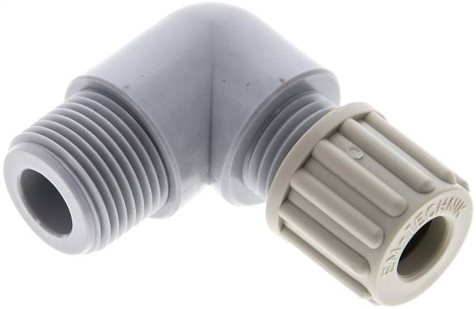 Winkel-Verschraubung G 3/8"-8x6mm, PA