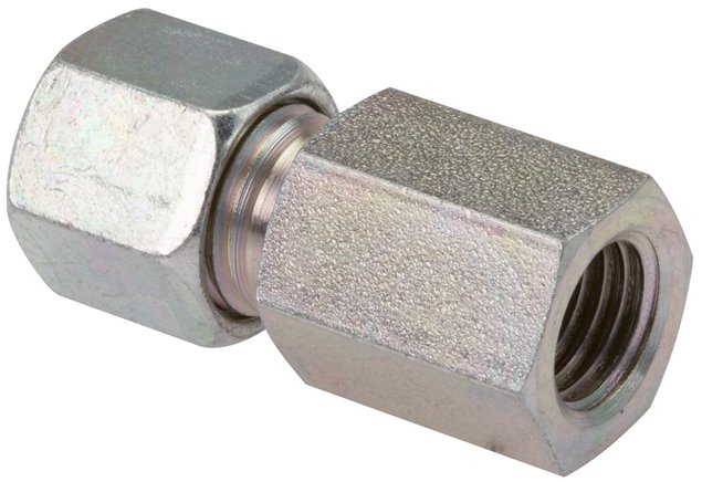 Aufschraub-Schneidringverschr. M 22x1,5-18 L (M26x1,5), Stahl verzinkt