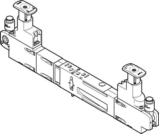 FESTO VABF-S4-2-R5C2-C-10E (560771) Reglerplatte