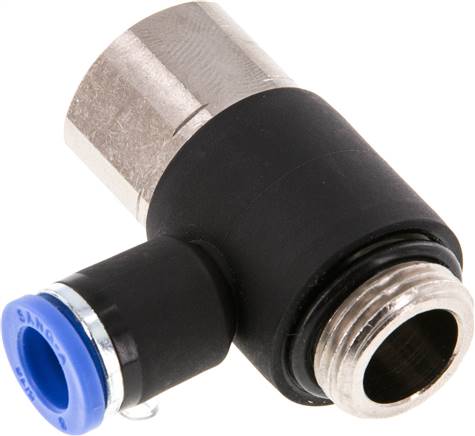 Winkel-Steckanschluss, I/A G 3/8"-8mm, IQS-Standard