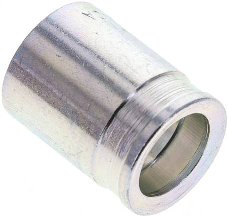 Pressanschluss Hülse 1TE, 2 TE & 1 KU (nicht geschält), 26 x 34 (Da x L)