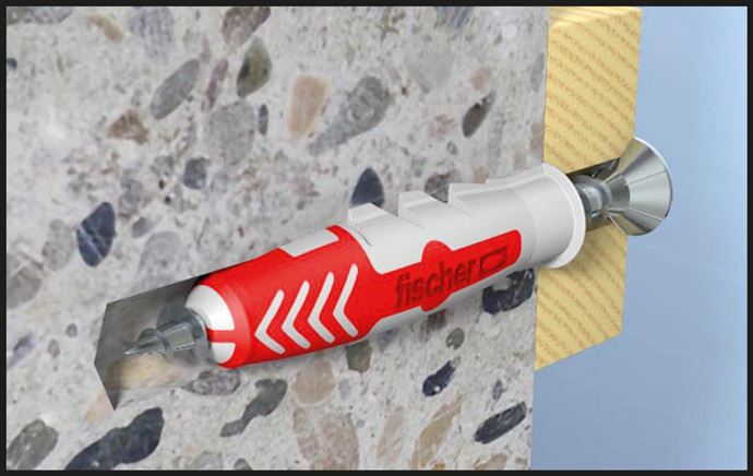 FISCHER Dübel, DUOPOWER 12x60, 25er Pack