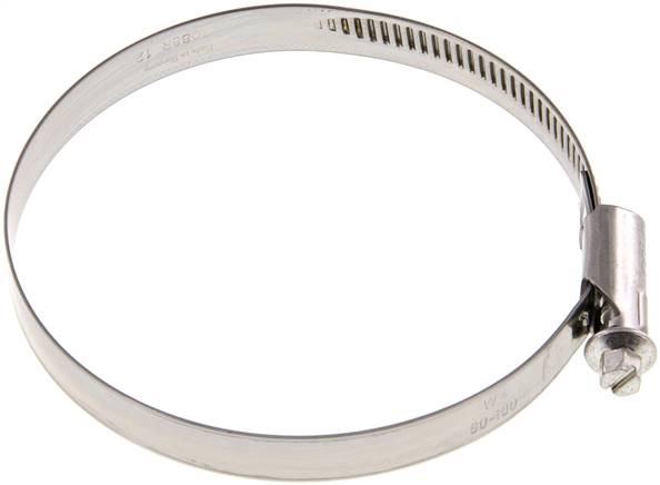 12mm Schlauchschelle 80 - 100mm, 1.4301 (W4) (NORMA)