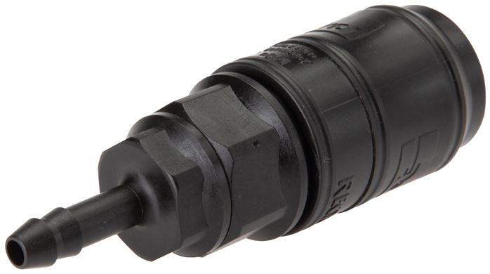 Schnellkupplung (NW7,2) 13 (1/2")mm Schlauch, POM