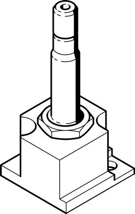 FESTO CPM-1/2-FH (6205) Magnetplatte