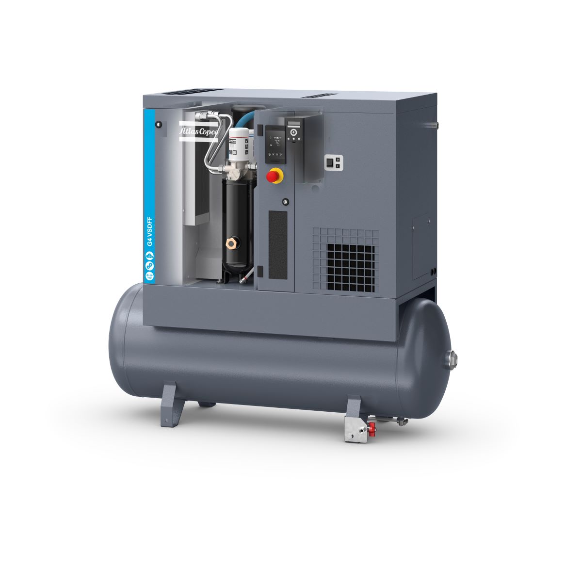 Atlas Copco Schraubenkompressor G4 VSD FF-10 TM
