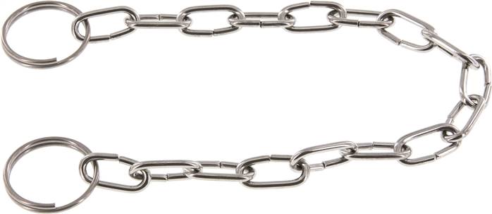 Ersatzkette für Kamlock-Kupplungen, Edelstahl