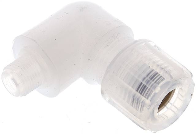 Winkel-Verschraubung G 1/8"-10x8mm, PFA