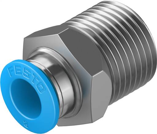FESTO QS-3/8-8-50 (130681) Steckverschraubung