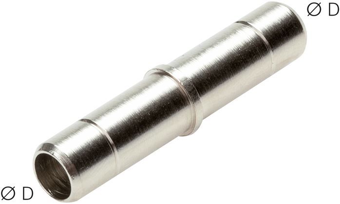 Stecknippel 10mm-10mm, IQS-MSV (Standard / Hochtemperatur)