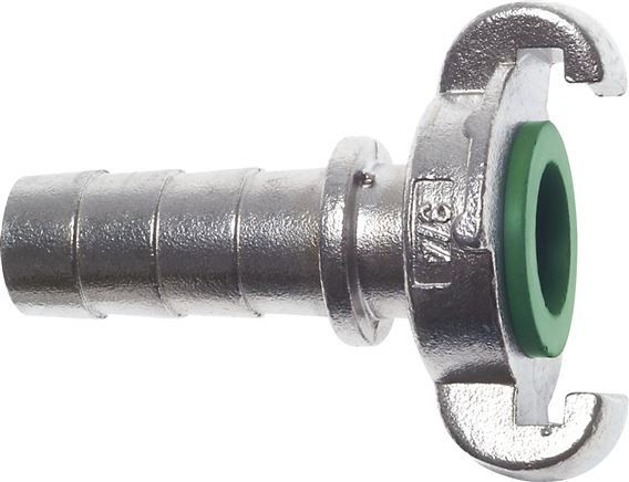 Kompressorkupplung 19 (3/4") mm Schlauch, Edelstahl, Dichtung FKM