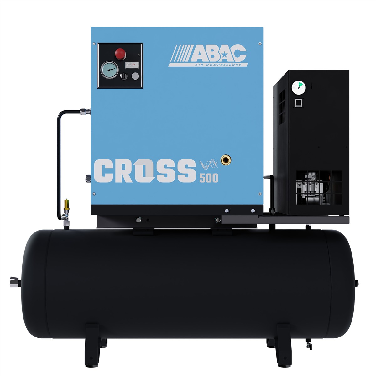 Compressore a vite ABAC CROSS 500E 200 litri-AD2000, 1839025639