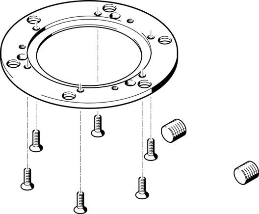 FESTO DADM-CK-140-3 (555446) Teilungsbausatz