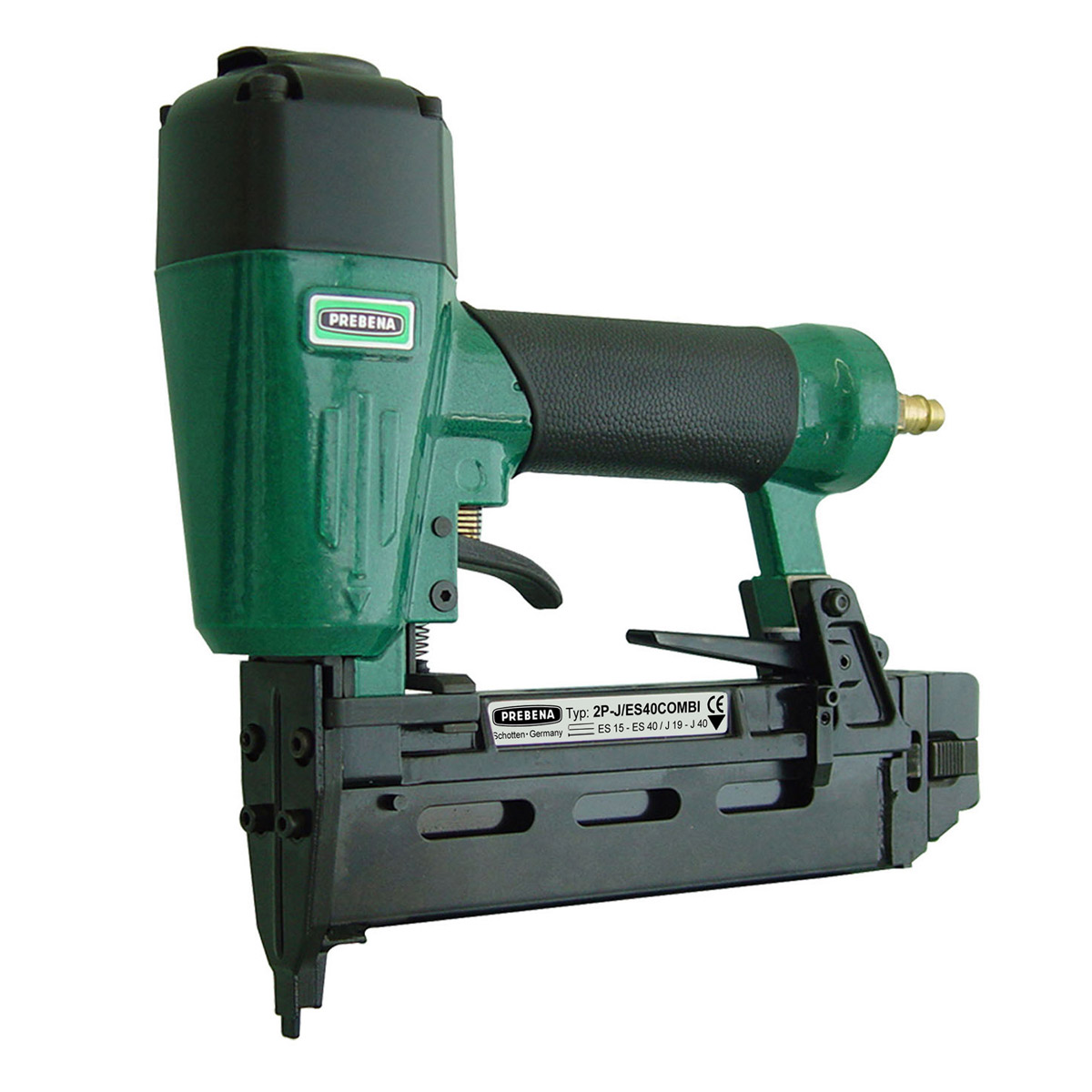AKTION DF-Spar-Set Prebena Profi-Combi-Druckluftnagler 2P-J/ES40COMBI + ES-Box + J-Box + Systainer