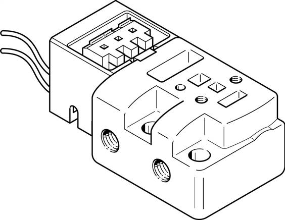FESTO MHP1-AS-3-M3-PI (197186) Einzelanschlussplatte